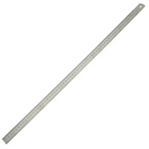 Moore & Wright 600mm 24" 2 Foot Engineers Precision Metal Steel Rule ER424 - Picture 1 of 2