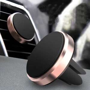 Support de téléphone portable magnétique universel dans la voiture ventilateur support de téléphone pour iPhone - Photo 1 sur 13