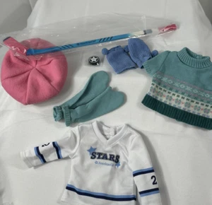 American Girl Doll Mia 2-in-1 Skate Outfit 2008 Girl of the Year GOTY Hockey - Picture 1 of 6
