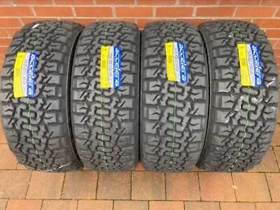 4 x 275/55R20 115/112P ACCELERA COARCE TERRAIN TYRES LT275/55R20 115P POR 8PR ! - Image 1 of 4