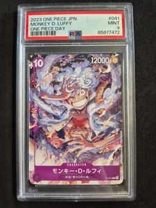 One Piece, One Piece Day, Monkey D. Luffy, Ruffy, PSA 9, P-041 Promo, Japón - Imagen 1 de 2