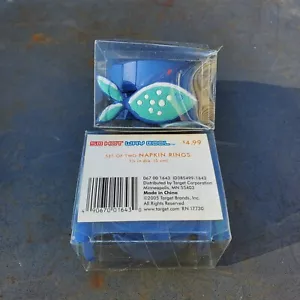 So Hot Way Cool • set of 4 Napkin Rings • Fish • New - Bild 1 von 4