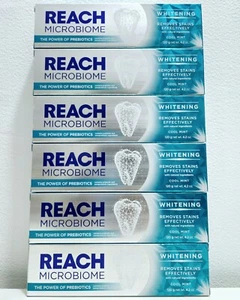 12x 120g Reach Microbiome WHITENING Toothpaste COOL MINT to Help REMOVING STAINS - Picture 1 of 19