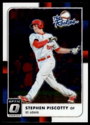 Donruss Optic The Rookies #TR6 2016 Stephen Piscotty RC St. Louis Cardinals Foto 1 de 2