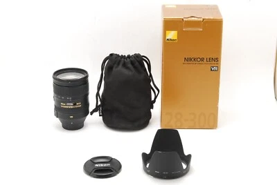 [MINT in Box w/Hood] Nikon AF-S NIKKOR 28-300mm F/3.5-5.6G ED VR Zoom Lens JAPAN - Image 1 of 4