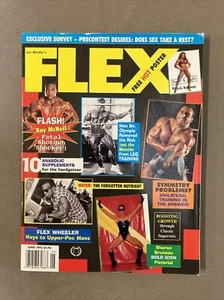 Flex Bodybuilding Muscle Magazine / Dorian Yates + Shawn Ray / 06-95 - Picture 1 of 9