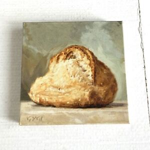 Darren Gygi 9x9 Bread Gallery Wrapped Giclee Kitchen Art