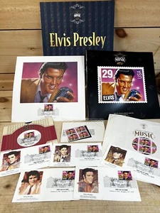 USPS Commemorative Edition “Elvis Presley” Stamps: First Day Of Issue (1/8/1993) - Picture 1 of 24