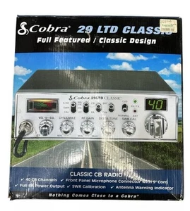 COBRA ELECTRONICS 29 LTD CLASSIC 2-DROŻNE CB RADIO do samochodu ciężarowego - nowe nigdy nie używane! - Zdjęcie 1 z 2