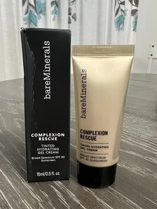 BareMinerals Complexion Rescue Tinted Hydrating Gel Cream ~ BUTTERCREAM 03 ~ NIB - Picture 1 of 5