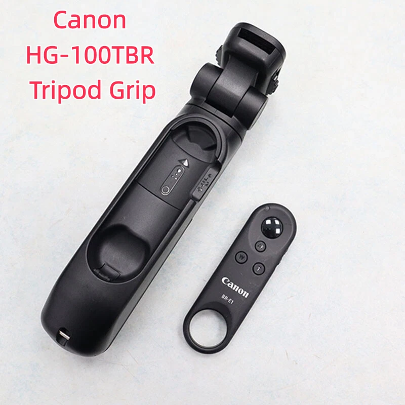 Empuñadura de trípode Canon HG-100TBR con control remoto inalámbrico BR-E1 para EOS M y PowerShot Foto 1 de 4