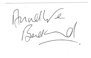 Annette Badland. Actress. Ted Lasso, Doctor Who. Signed Card - Picture 1 of 1