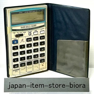CASIO Baseball BB-9 Game Calculators 1983 Vintage Rare Item - Picture 1 of 11