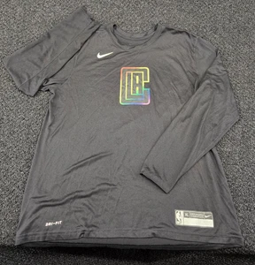 Los Angeles Clippers Nike NBA Authentics Engineered Warm Up Shirt XL Dri Fit LAC - Picture 1 of 14