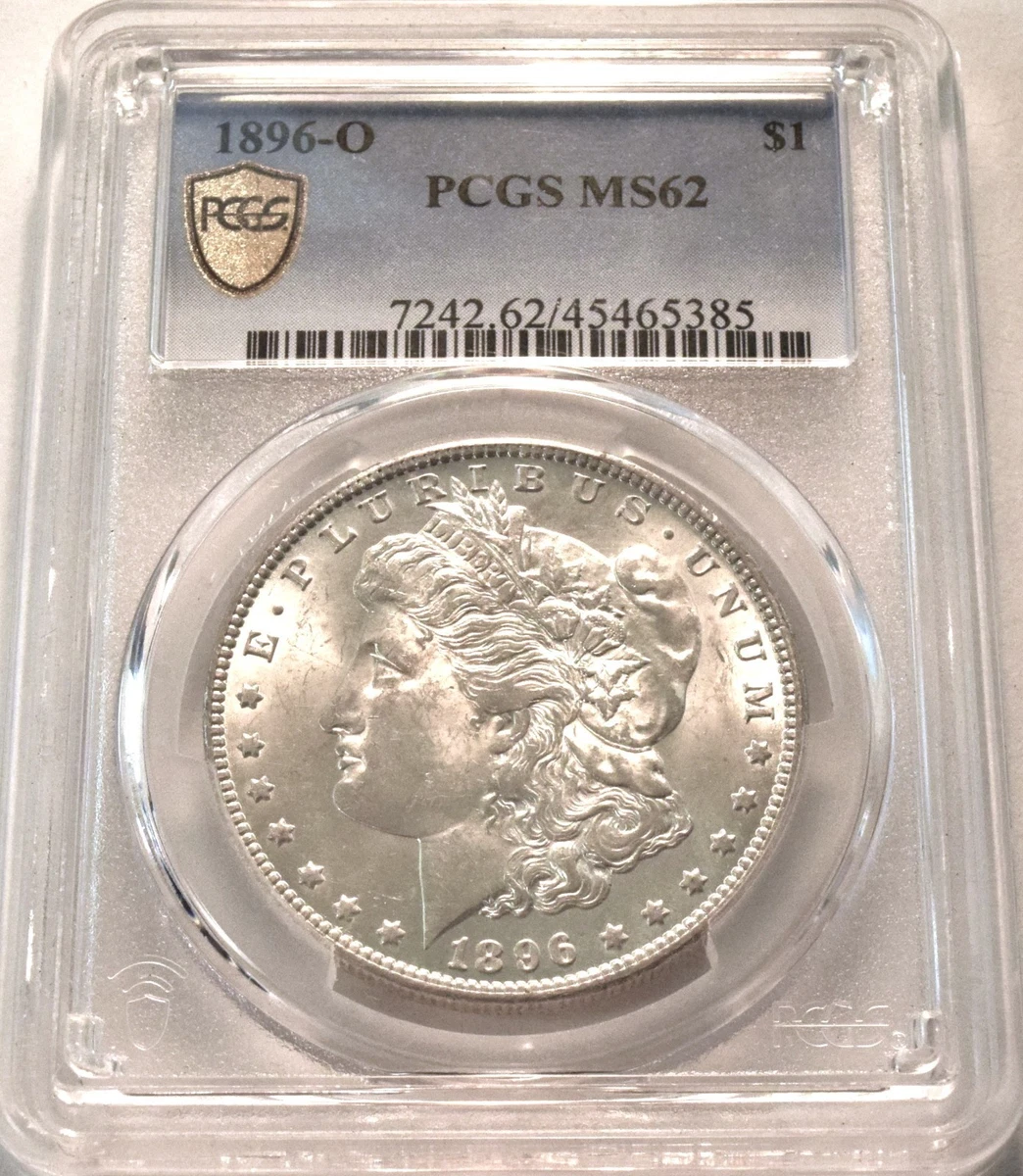 アメリカ　モルガンダラー銀貨1896 MS-62 PCGS MS 62 Graded 1896 Year Morgan US Dollars (1878-1921) for sale | eBay