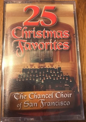 25 Christmas Favorites The Chancel Choir Of San Francisco Cassette-BRAND NEW - Image 1 of 3