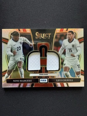 NONI MADUEKE LEVI COLWILL ENGLAND DUAL PATCH 2024-25 Panini Select Swatches - Image 1 of 4