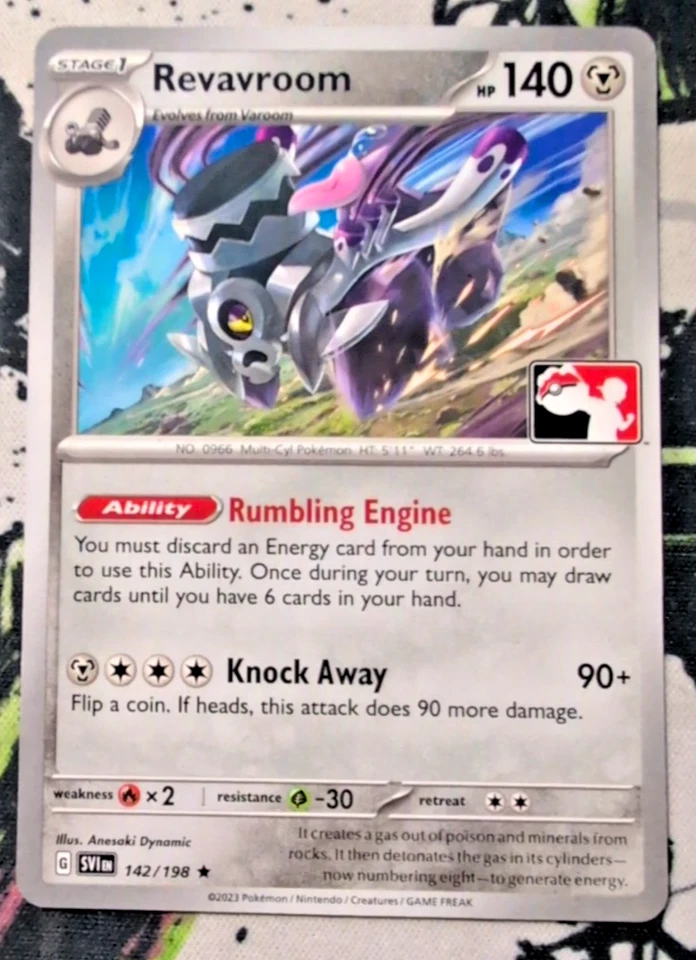 Revavroom 142/198 Pokemon Play! Prize Pack Series 3/4 - Image 1 of 2