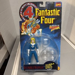 Toy Biz Marvel Fantastic Four Unsichtbare Frau mit unsichtbarem Kraftschild - Bild 1 von 4