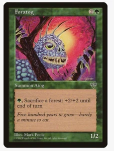 Foratog - Mirage (MIR) PLAYSET (x4) Vintage Magic the Gathering NM/LP - Bild 1 von 1