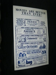 Original Terry Montana Calendar CADDYSHACK Midler EDDIE MURPHY Tomlin TOM HANKS - Picture 1 of 1