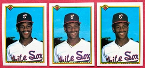 x3) 1990 Bowman Sammy Sosa RC Rookie White Sox #312 NM or Better - Picture 1 of 2