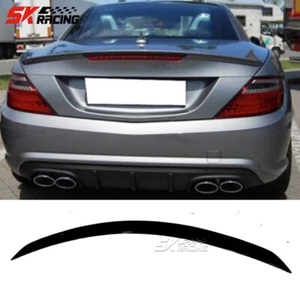 Fits Mercedes Benz R172 SLC180 SLC300 SLC43 Carbon Fiber Rear Trunk Spoiler Wing - Picture 1 of 12