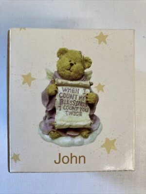 Boyds Bear God's Lil' Angels (JOHN) Figurine Mark Style 24503 NIB New - Image 1 of 4