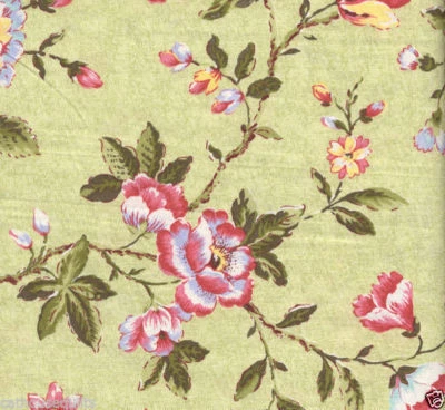 Provincial Gardens Green Quilt Fabric - Free Shipping - 1 Yard - Image 1 of 2