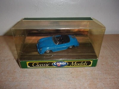 Corgi Classic Models Porsche 356 Open Top Speedster Blue 1:43 - Image 1 of 3