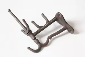 antique robe towel hook holder | wardrobe hook victorian closet coat rack old - Picture 1 of 18