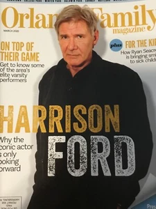 HARRISON FORD. Orlando Family magazine. March 2020 - Picture 1 of 1