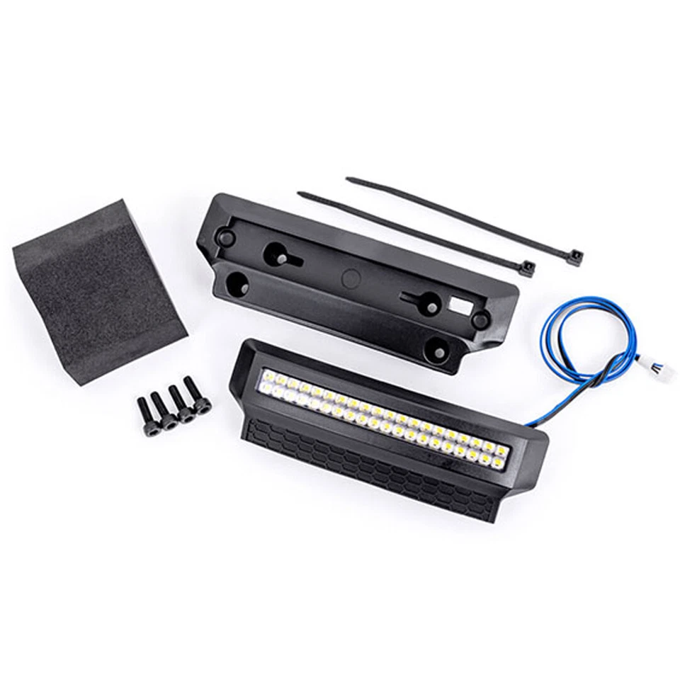 Traxxas 9692 Front Bumper/Mount Body w/ LED Light for Sledge - Imagem 1 de 1