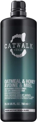 Catwalk by TIGI Oatmeal & Honey Nourish Conditioner for Dry Damaged Hair - 750mL