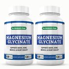 Magnesium Glycinate 400mg 8 Months 2 Bottles 240 Vegetable Capsules