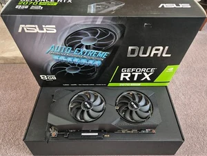 ASUS DUAL Nvidia GeForce RTX2070 Super 8GB GPU in Original Box - Picture 1 of 5