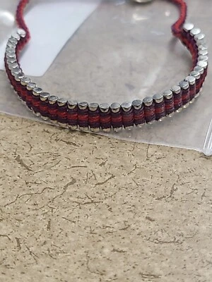 Pulsera Amistad Links of London Ascot Mini Rojo/Púrpura Foto 1 de 4
