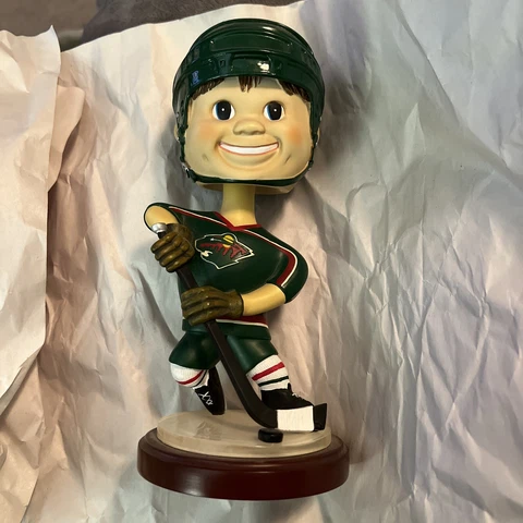 MINNESOTA WILD VINTAGE 2002 MEMORY COMPANY NHL BOBBLEHEAD 1 of 3000 Cover