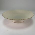 Lenox Bone China Scalloped 1075 Inch Round Serving Bowl With Gold Edges
