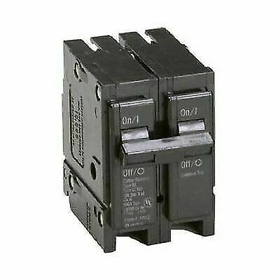 Eaton BR240 2 inch 40 Amp Double Pole Interchangeable Circuit Breaker