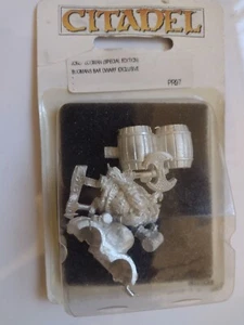 Games Workshop Ciudadela Bugmans Bar Enano Exclusivo Figura Metal Warhammer - Imagen 1 de 2