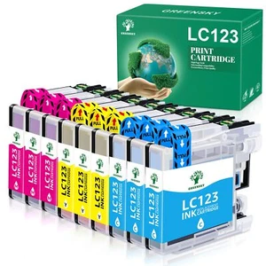 LC123XL Farbset patronen Kompatibel Brother MFC-J 4410/4510/470 DW DCP-J 4110W. - Bild 1 von 12