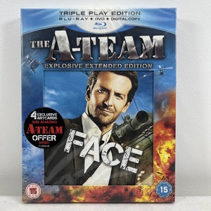The A-Team (Blu-ray/DVD, 2010) + 4 Exclusive Art Cards Brand New Sealed