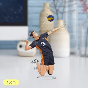 ¡¡Haikyuu!! Asahi Azumane Soporte de Escritorio Figura Decoración Acrílico Tablero de Pie Regalo - Imagen 1 de 3