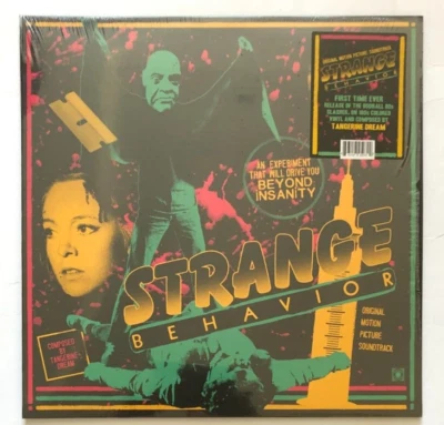 Tangerine Dream Strange Behaviour Neon Twist Vinyl Record New Sealed TV029 - Image 1 of 4