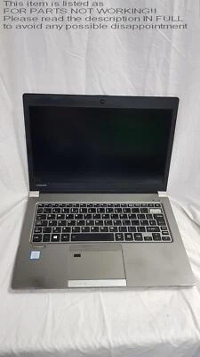 CRACKED SCREEN!! Toshiba portege z30-e-12m 13.3" Laptop Intel Core i5-8250U - Image 1 of 4
