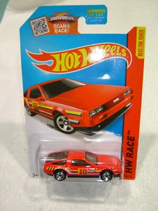 Hot Wheels HW RACE Series RED DELOREAN DMC-12 BEST FOR TRACK - Picture 1 of 2