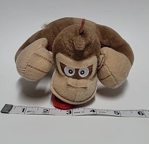 Super Mario Bros Donkey Kong Plush Stuffed Animal Soft Toy 7" Nintendo 2023 - Picture 1 of 9