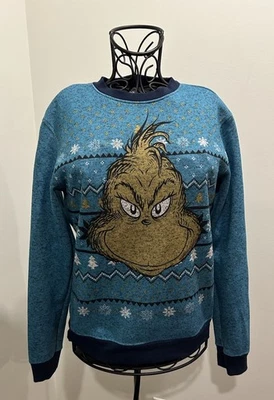 Grinch Christmas XL Pullover Ugly Sweatshirt Holiday Boys/Unisex XL - Image 1 of 4
