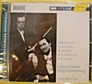 SEALED Gidon Kremer Oleg Maisenberg Duo Recital CD - Imagen 1 de 2